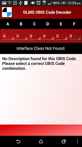 DLMS OBIS Code Decoder