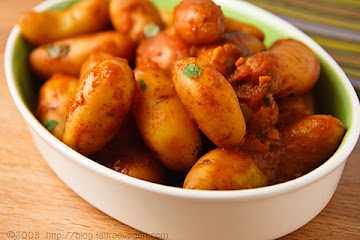 Fingerling Potatoes Braised with Smoked Paprika