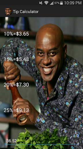 Ainsley Harriott TipCalculator