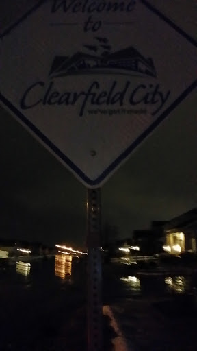 Welcome to Clearfield City Sign