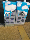 Double Rainy Day Signal Boxes