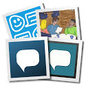Discussions mobile app icon