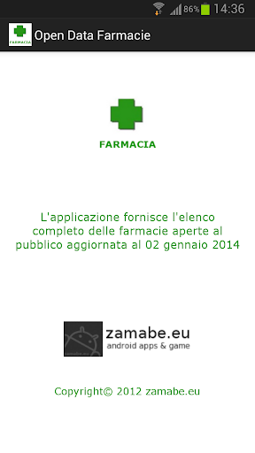 Open Data Farmacia