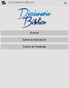 Diccionario Bíblico