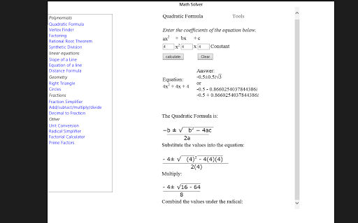 Math Solver