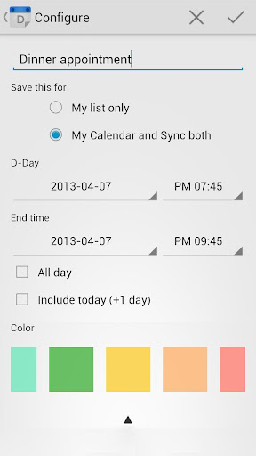 【免費生產應用App】Someday - D-Day(Calendar Sync)-APP點子