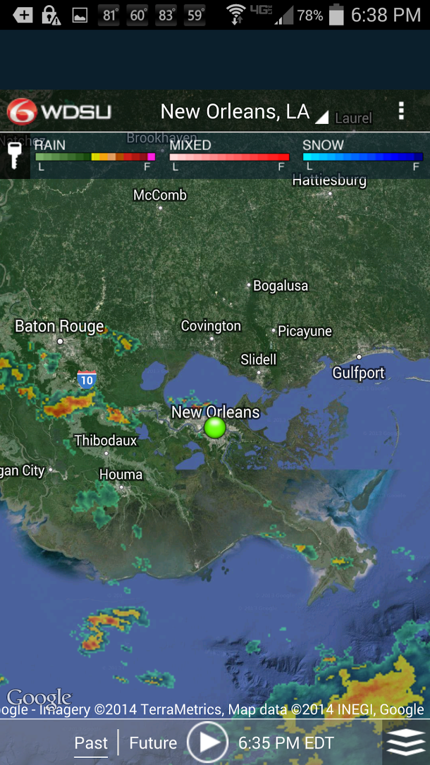 WDSU Weather Screen 2