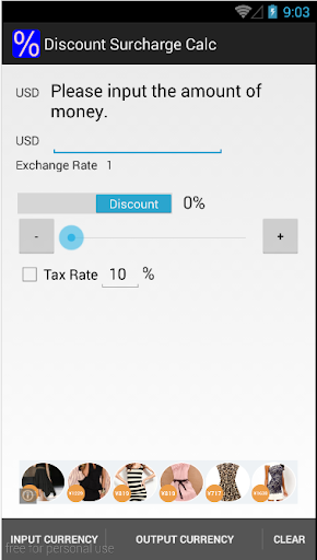 Discount Surcharge Calc