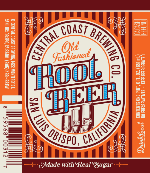 Logo of Central Coast Brewing Root Beer