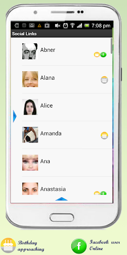 Social Links - Contacts