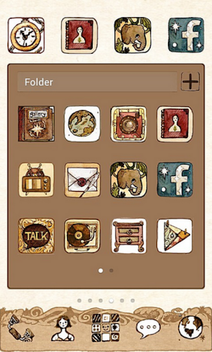 【免費個人化App】Vintage Watercolor DODOL THEME-APP點子