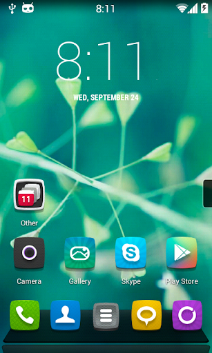 N Style Next Launcher Theme