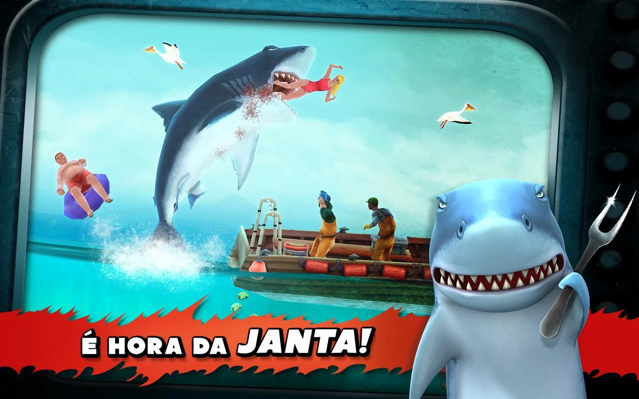 Hungry Shark Evolution: captura de tela