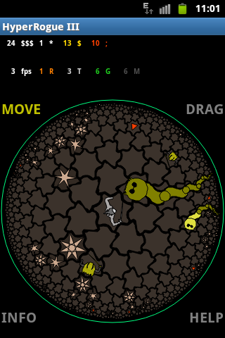 Android application HyperRogue Gold screenshort