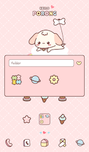How to download helloporong(pink) dodol theme patch 4.1 apk for bluestacks