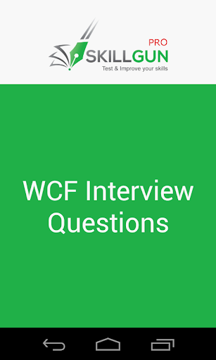 WCF Interview Questions Pro