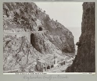 Weg tusschen Amalfi en Sorrento