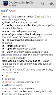 Concise Oxford Spanish Dict Screenshots 15