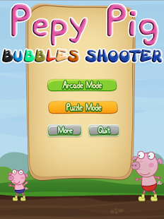 Pepy Pig Bubbles Shooter