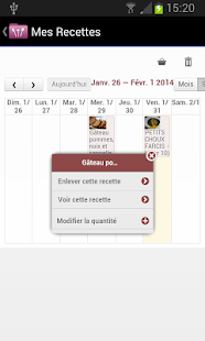  Mes Recettes (Gestionnaire) – Vignette de la capture d'écran  