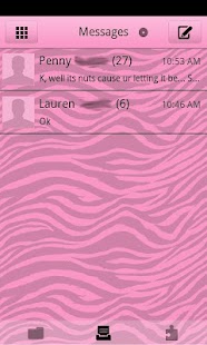 How to mod Pink Zebra GO SMS Theme 1.0 apk for pc