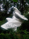 Winged Girl Sculpture