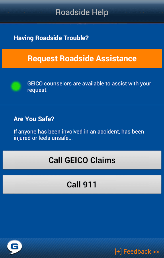 GEICO App - screenshot