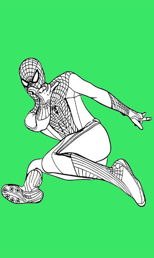 【免費娛樂App】Paint Amazing Spiderman-APP點子