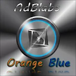 TSF Shell Theme Orange Blue HD Apk