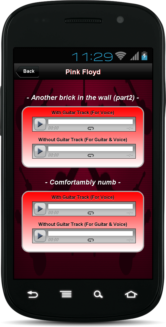 GUITAR &amp; VOICE - Hits 70 Screen 2