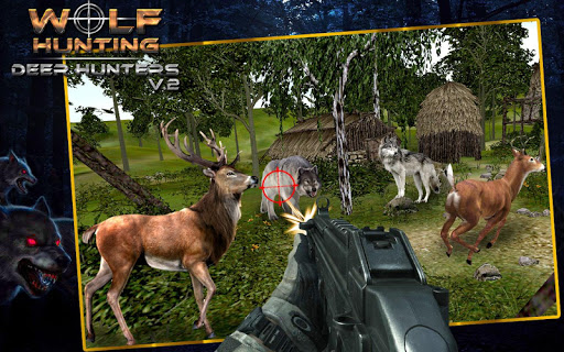 Wolf Hunting Deer Hunters V2