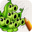 Art Drawings: Plant and Zombie mobile app icon