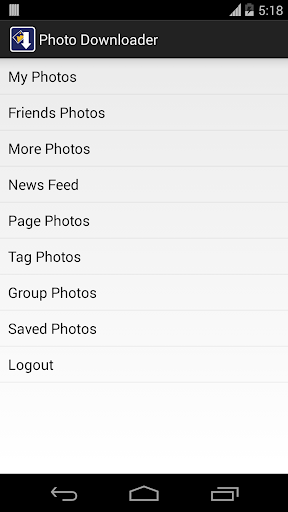 Photo Downloader for Facebook