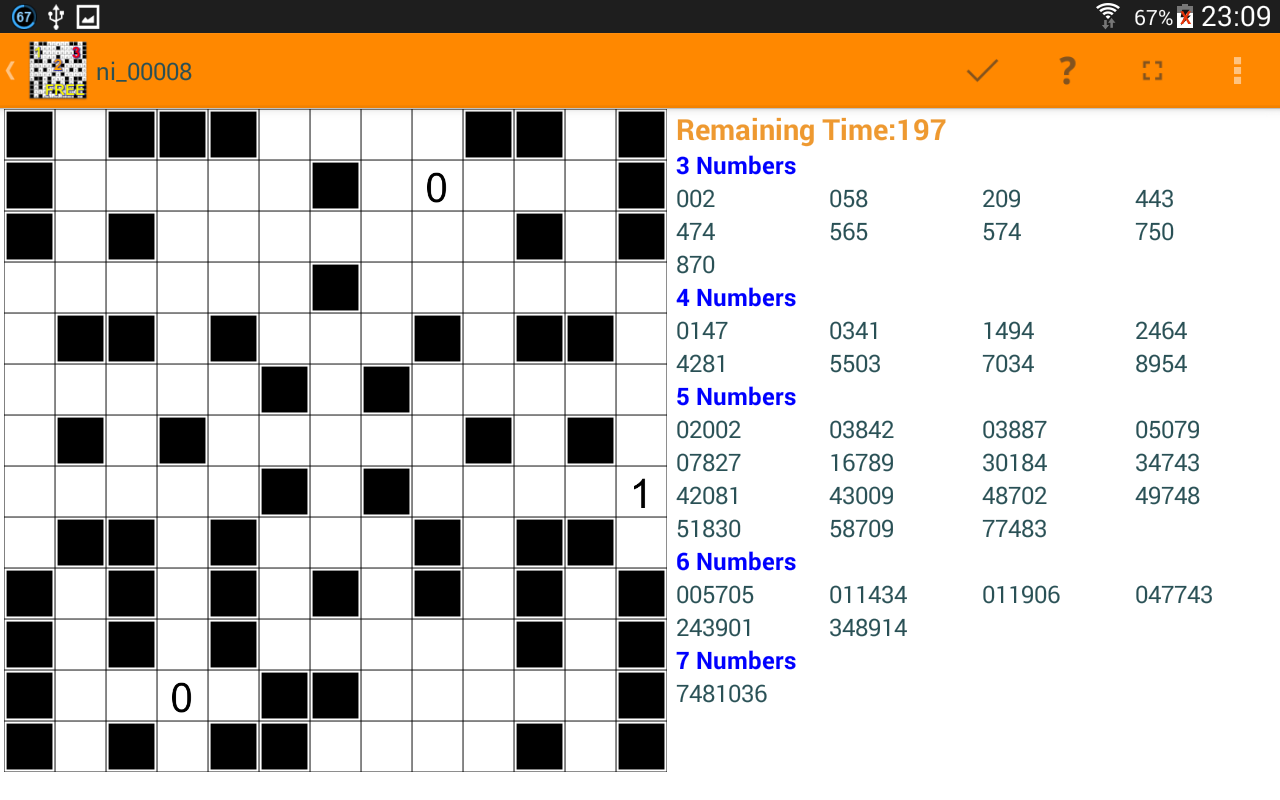 Number Kriss Kross Puzzles Portable - Android Apps on Google Play