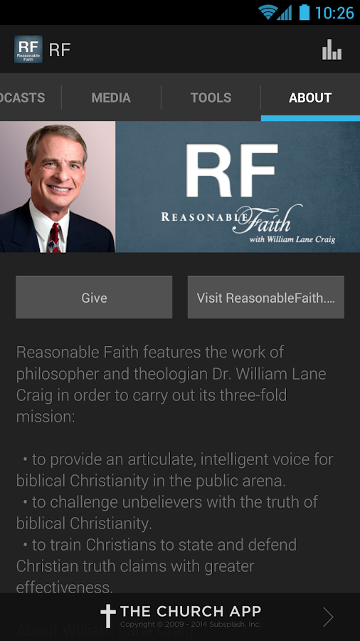 Reasonable Faith Android Apps on Google Play
