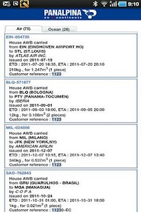 Panalpina Screenshots 1