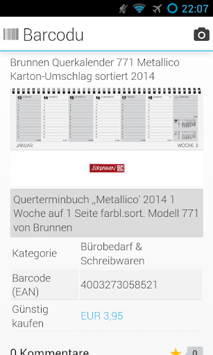 Barcodu - Barcodechecker