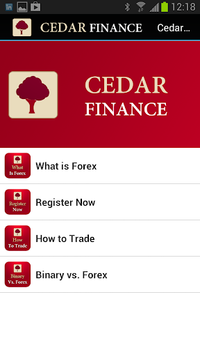 Cedar Finance