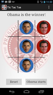 Free Election 2012 Tic Tac Toe APK