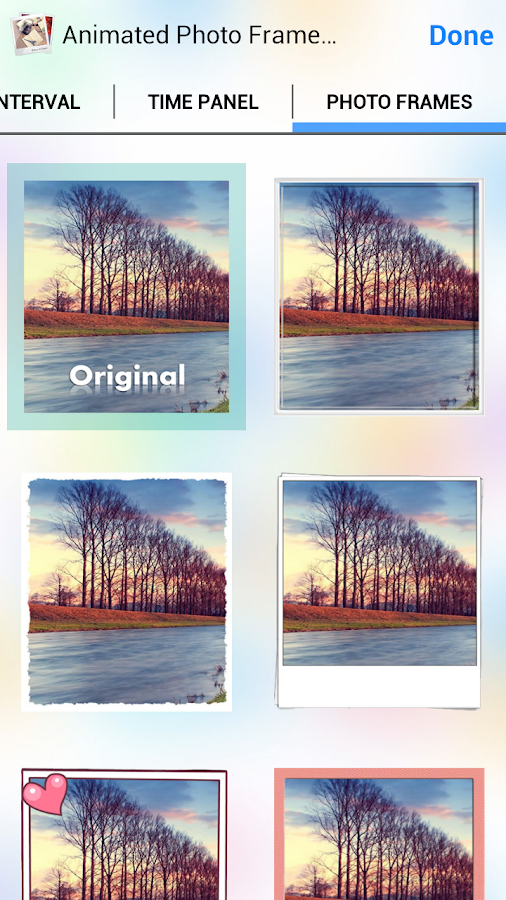 Animated Photo Frame Widget + - screenshot