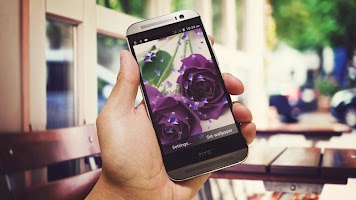 Purple Rose HD LiveWallpaper APK スクリーンショット画像 #8