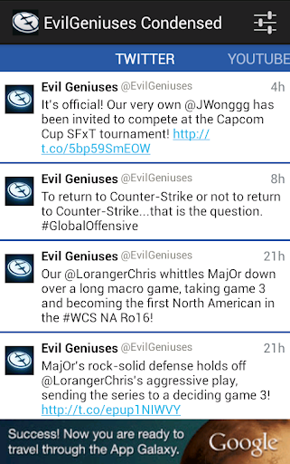 EvilGeniuses Condensed