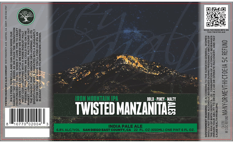 Logo of Manzanita IPA W/ Chickory