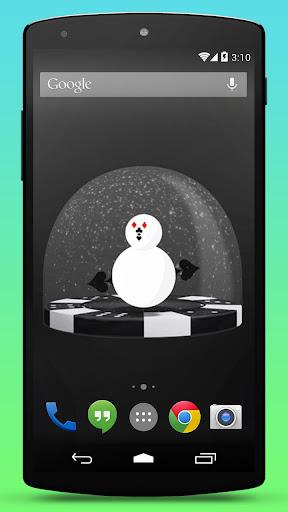 免費下載個人化APP|Poker Snowman Live Wallpaper app開箱文|APP開箱王