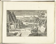 Titelprent voor prentwerk: Les Forces de l'Europe, Asie, Afrique et Amerique (...) Comme aussi les Cartes des Côtes de France et d'Espagne (deel I), 1726