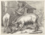 Boerenerf met gevogelte