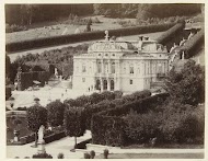 Paleis met tuin en trappen in Beieren