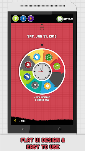 Dialer Lock Screen