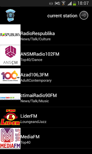 Azerbaidjan Radios : Top Radio