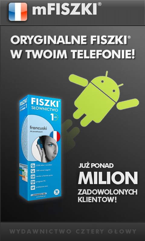 Android application FISZKI Francuski Starter screenshort